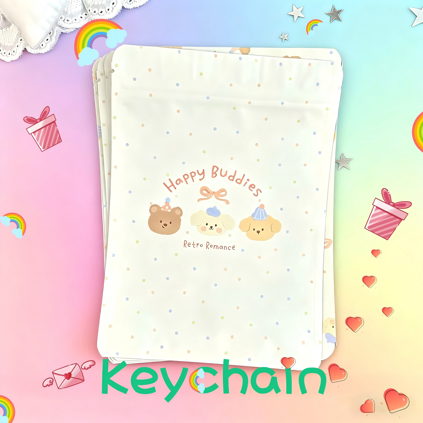 Keychain Lucky Bags/ Phone Chain - Open in Live