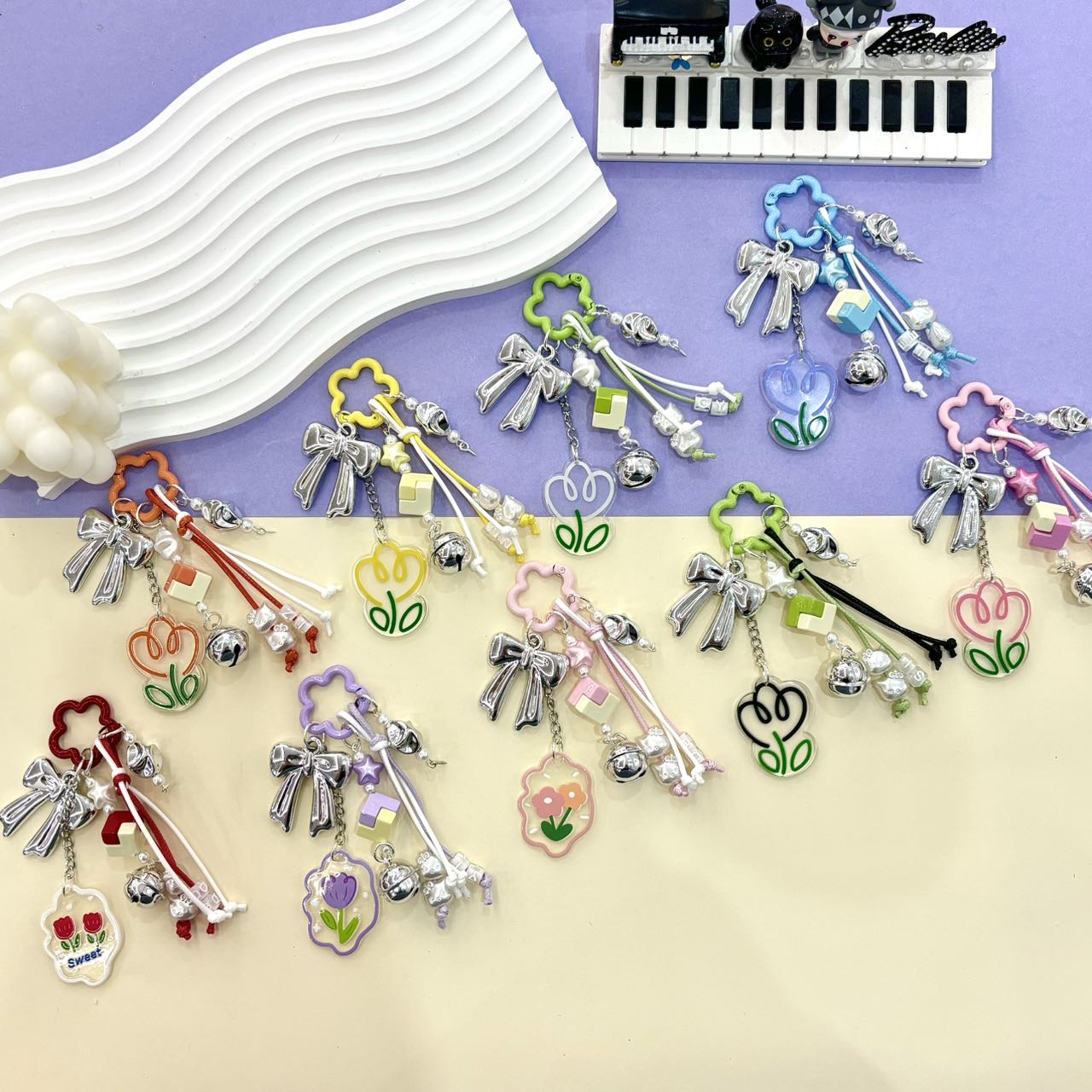 Keychain Lucky Bags/ Phone Chain - Open in Live